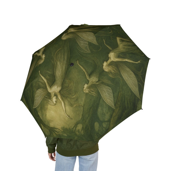 Ethereal Forest Spirits - Semi-Automatic Foldable Umbrella