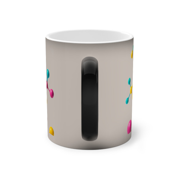 Molecular Harmony - Color-Changing Mug, 11oz