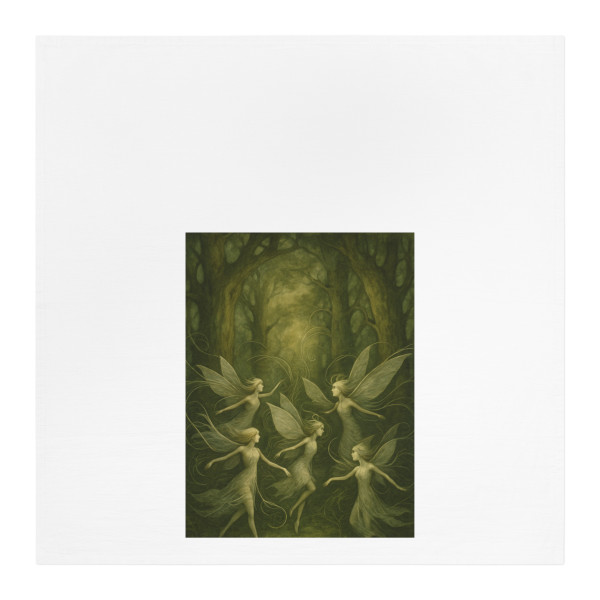 Ethereal Forest Spirits - Tea Towel