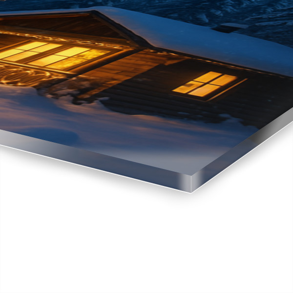 Joyful Winter Wonderland - Acrylic Prints (French Cleat Hanging) 