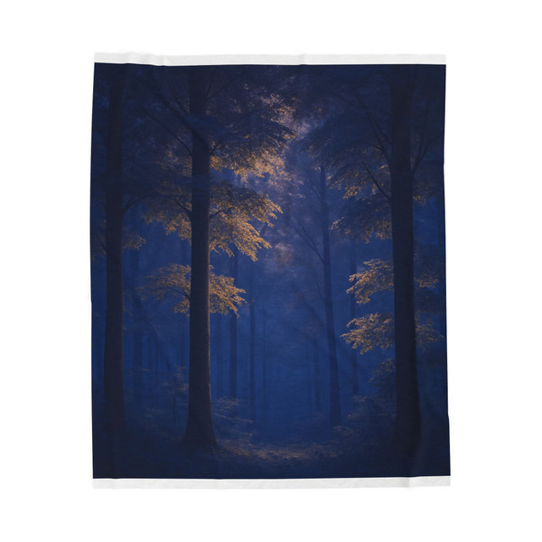 Twilight Forest - Velveteen Plush Blanket