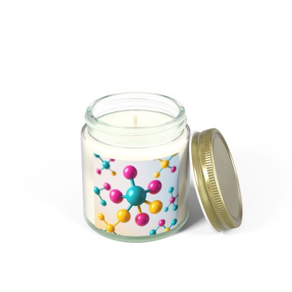 Molecular Harmony - Scented Candles, Coconut Apricot Wax (4oz, 9oz)