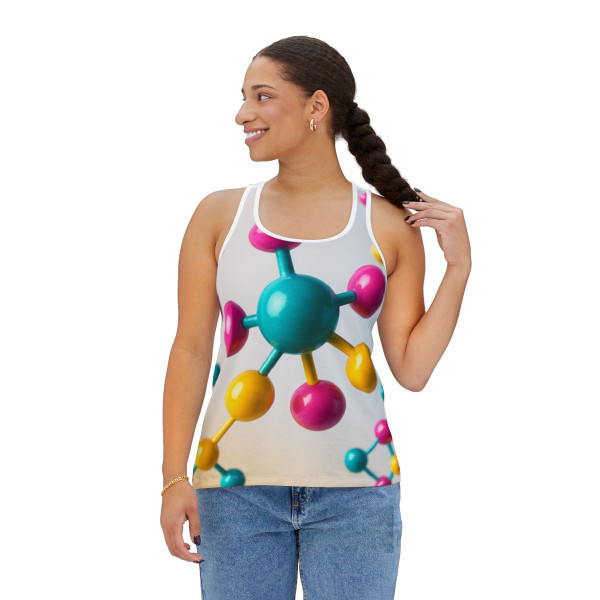 Molecular Harmony - Women's Tank Top (AOP)