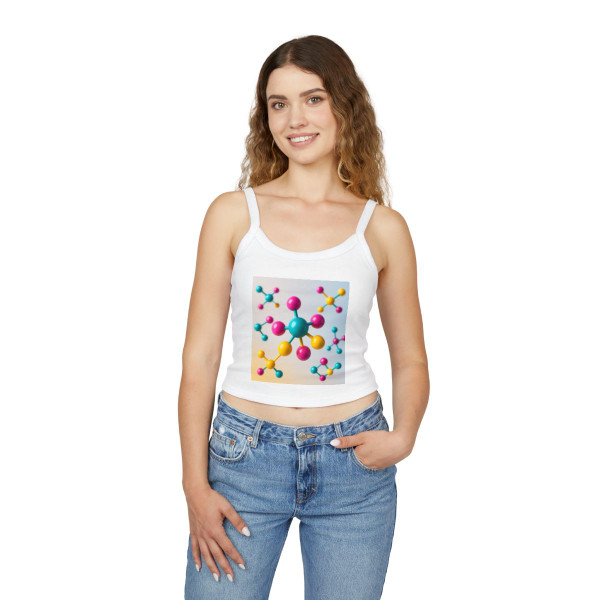 Molecular Harmony - Women's Spaghetti Strap Tank Top