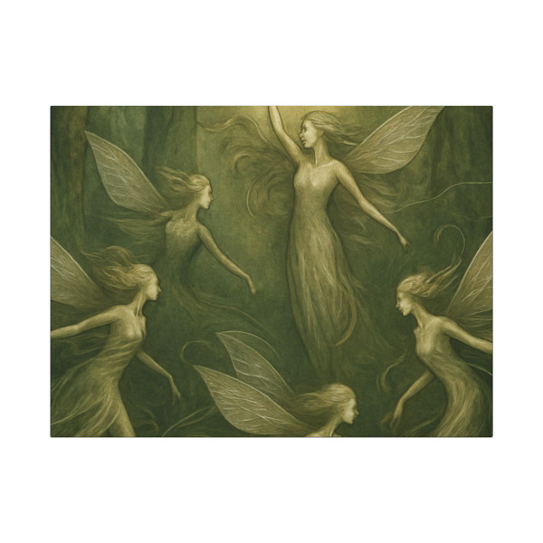 Ethereal Forest Spirits - Canvas Art Wraps, 1.6"