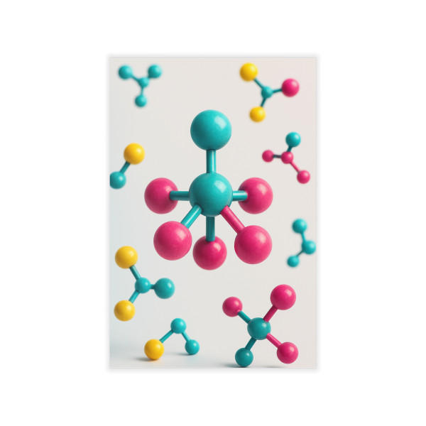Molecular Harmony - Wall Decals