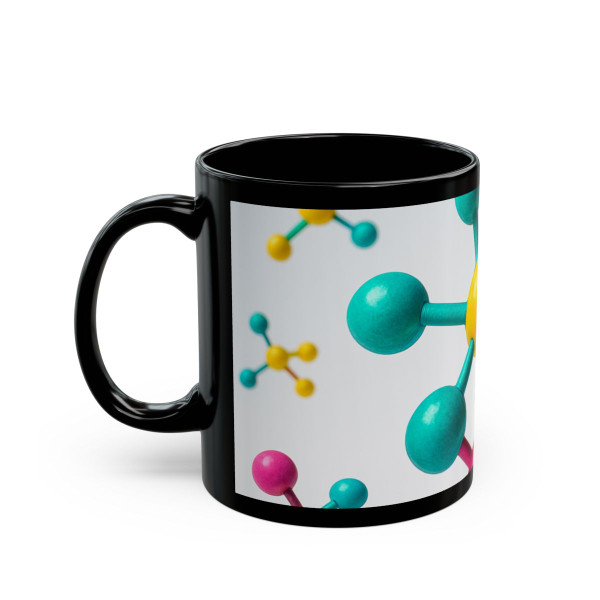 Molecular Harmony - Black Mug (11oz, 15oz)