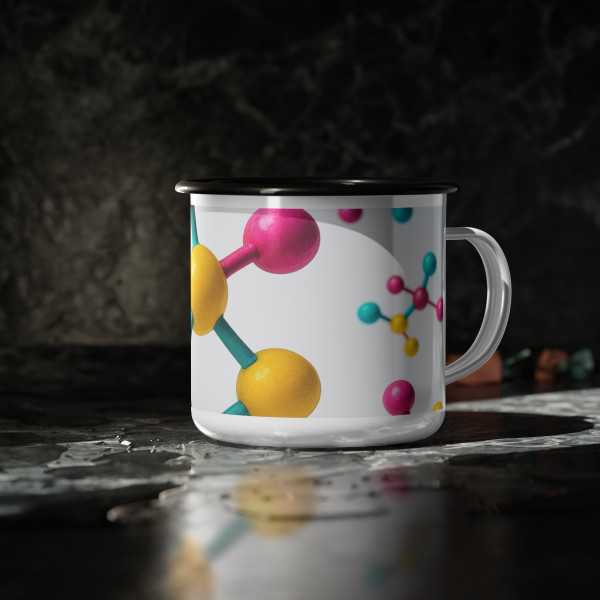 Molecular Harmony - Enamel Camp Cup