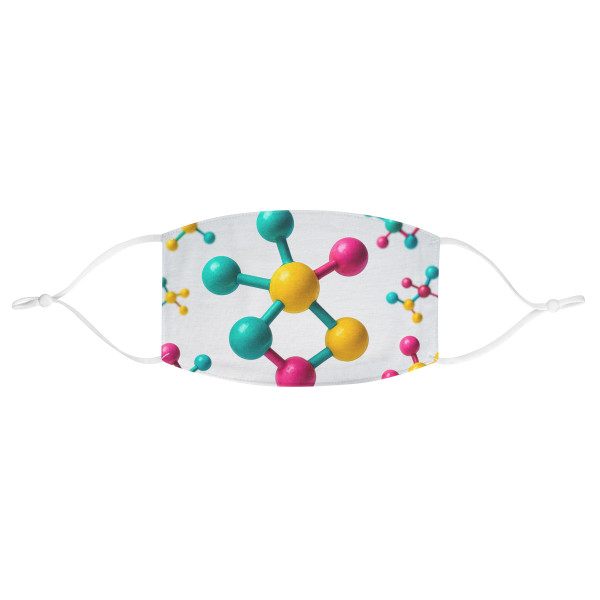 Molecular Harmony - Fabric Face Mask Molecular Harmony - Fabric Face Mask