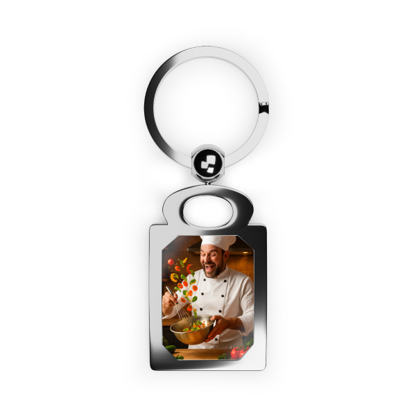 Whisk of Wonders - Rectangle Photo Keyring