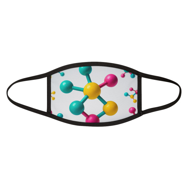 Molecular Harmony - Mixed-Fabric Face Mask Molecular Harmony - Mixed-Fabric Face Mask
