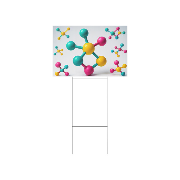 Molecular Harmony - Lawn Sign