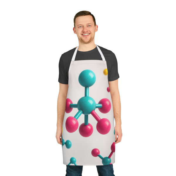Molecular Harmony - Apron, 5-Color Straps (AOP)