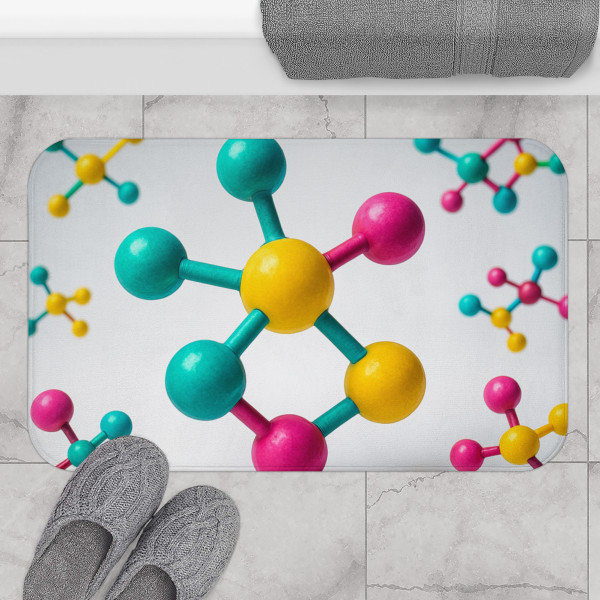 Molecular Harmony - Bath Mat