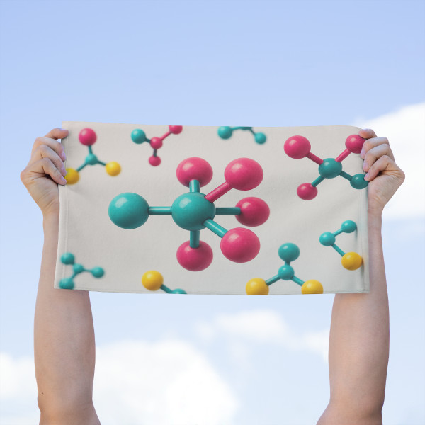 Molecular Harmony - Rally Towel, 11x18