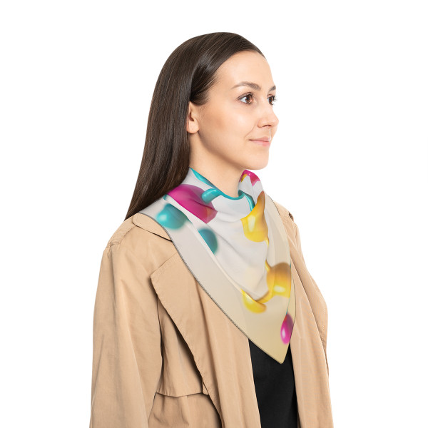 Molecular Harmony - Poly Scarf