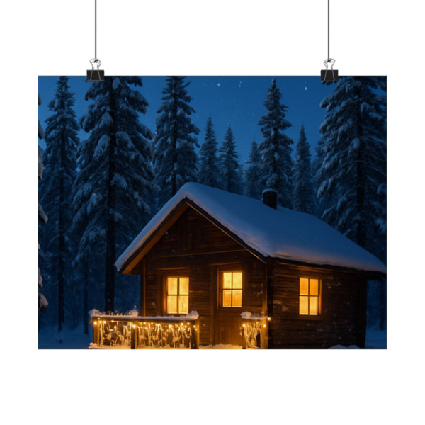 Joyful Winter Wonderland - Satin Posters (210gsm)