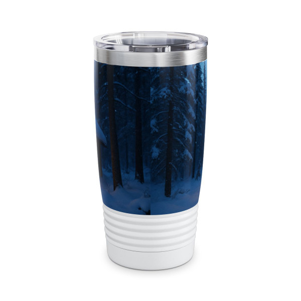 Joyful Winter Wonderland - Ringneck Tumbler, 20oz