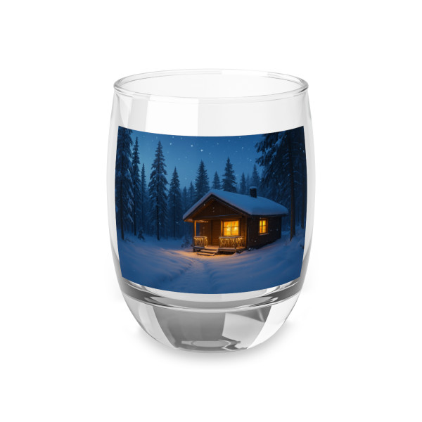 Joyful Winter Wonderland - Whiskey Glass