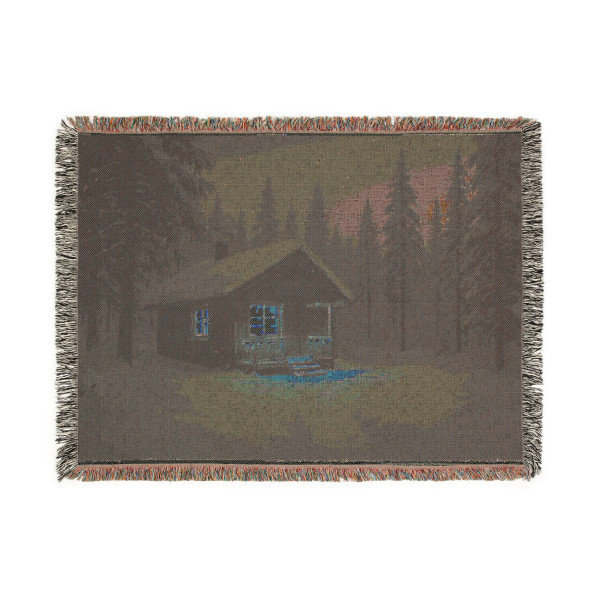 Joyful Winter Wonderland - Woven Blanket