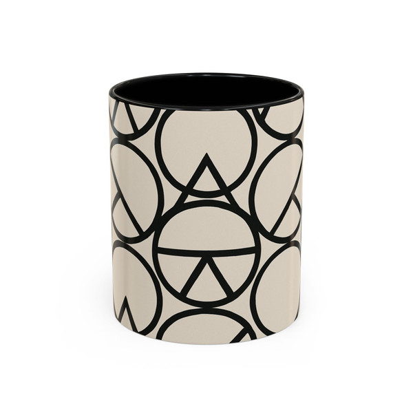 Geometric Symphony - Accent Coffee Mug (11, 15oz)