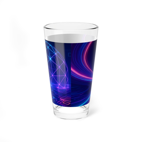 Digital Dreamscape - Mixing Glass, 16oz