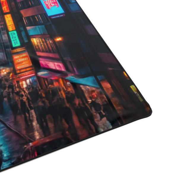 Tokyo Neon Streets - Polyester Blanket