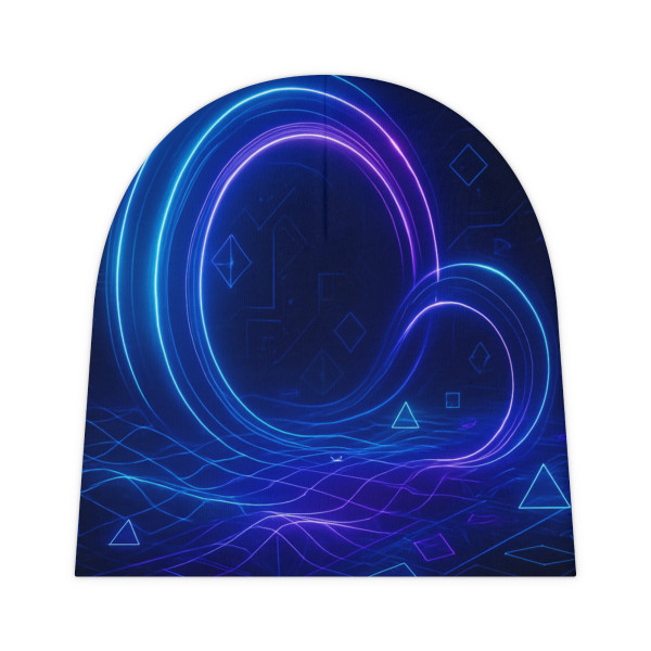 Digital Dreamscape - Baby Beanie (AOP)