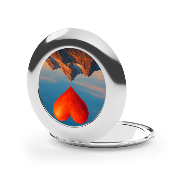 Brave Heart Rising - Compact Travel Mirror