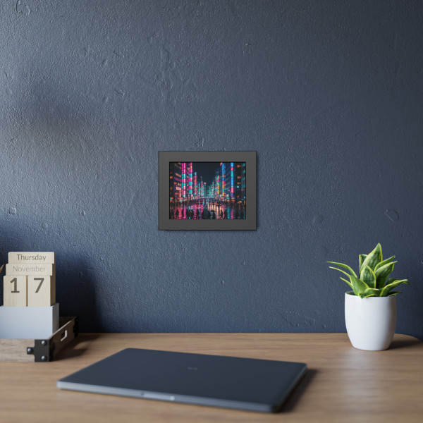 Tokyo Neon Streets - Framed Paper Posters