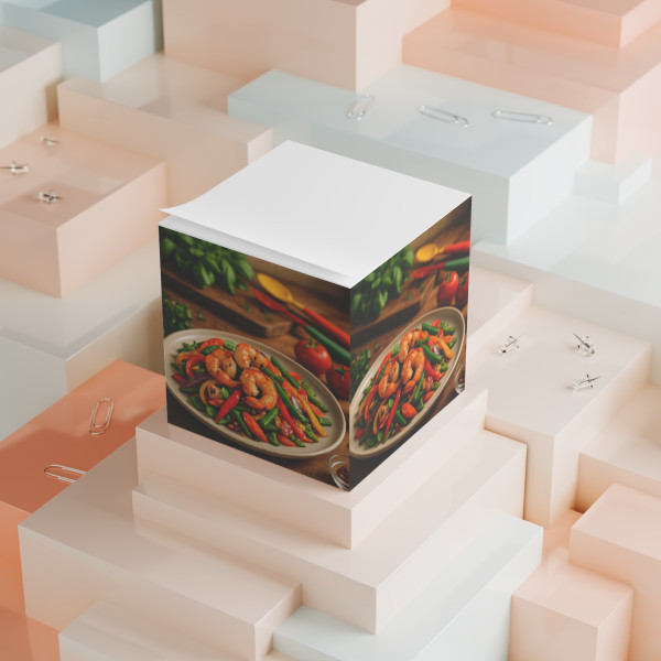 Flavorful Journeys - Note Cube