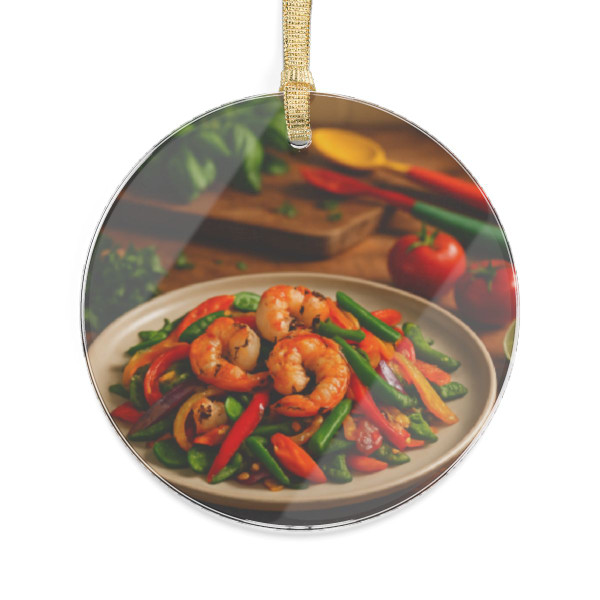 Flavorful Journeys - Acrylic Ornaments