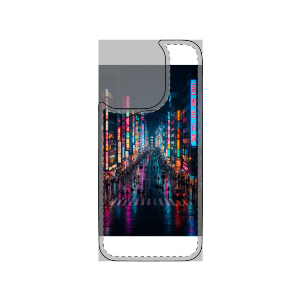 Tokyo Neon Streets - Magnetic Clear Impact-Resistant Cases
