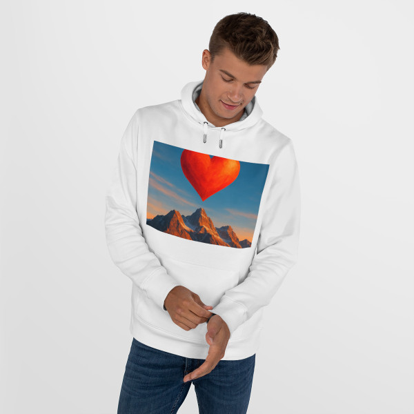 Brave Heart Rising - King Hooded Sweatshirt Brave Heart Rising - King Hooded Sweatshirt