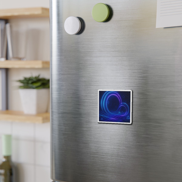 Digital Dreamscape - Die-Cut Magnets