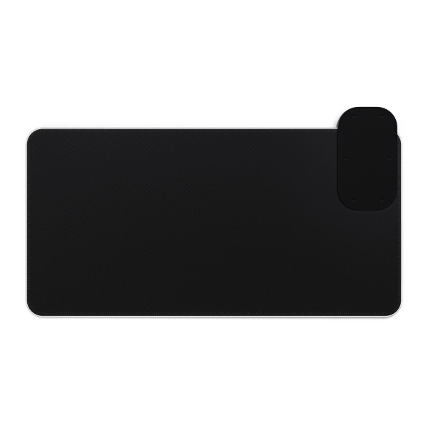 Digital Currency Wave - LED Gaming Mouse Pad, Wireless Charging