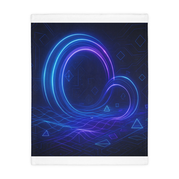 Digital Dreamscape - Velveteen Microfiber Blanket (Two-sided print)