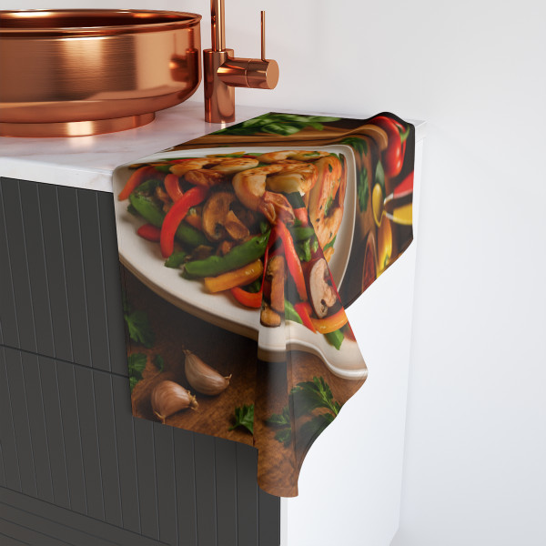 Flavorful Journeys - Hand Towel