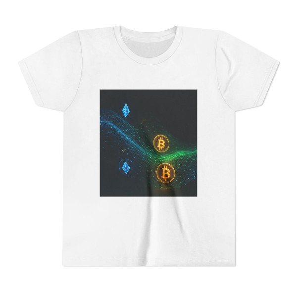Digital Currency Wave - Youth Short Sleeve Tee