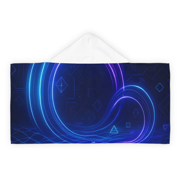 Digital Dreamscape - Youth Hooded Towel