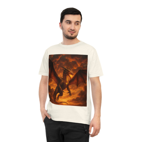 Golden Ember Serpent - Unisex Classic Jersey T-shirt Golden Ember Serpent - Unisex Classic Jersey T-shirt