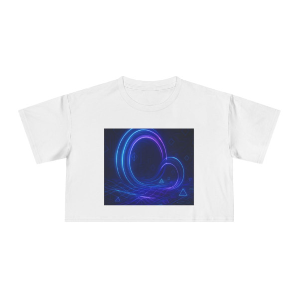 Digital Dreamscape - Women's Crop Tee