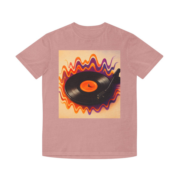 Groovy Vinyl Escape - Unisex Faded Shirt