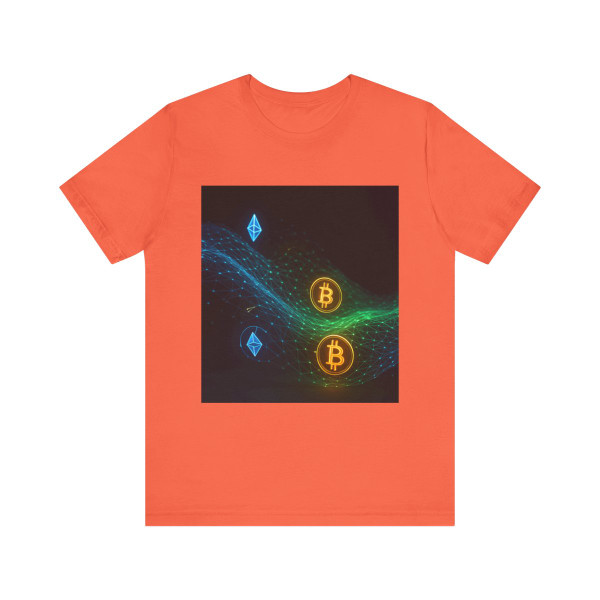 Digital Currency Wave - Unisex Jersey Short Sleeve Tee Digital Currency Wave - Unisex Jersey Short Sleeve Tee