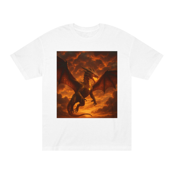 Golden Ember Serpent - Unisex Classic Tee
