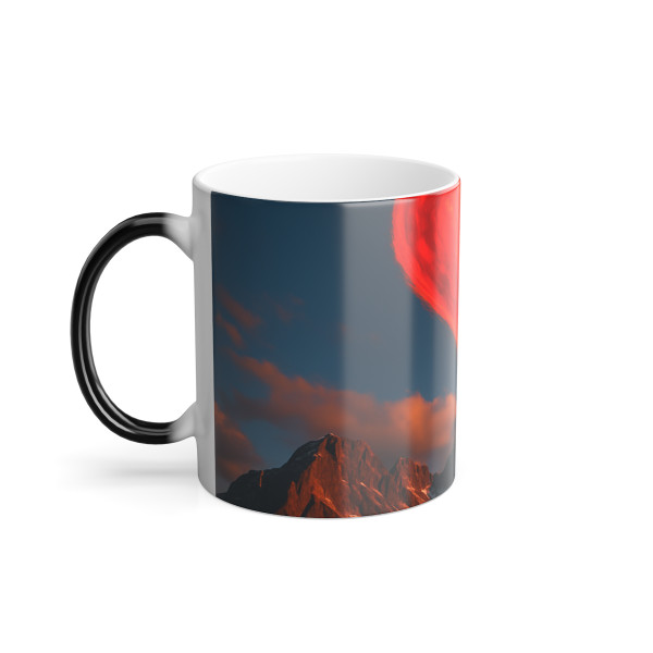 Brave Heart Rising - Color Morphing Mug, 11oz
