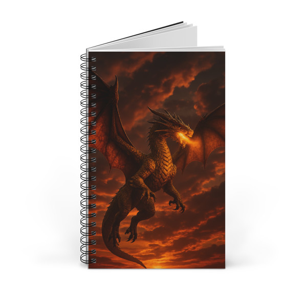 Golden Ember Serpent - Spiral Journal (EU)