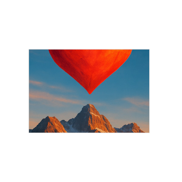 Brave Heart Rising - Foam Board