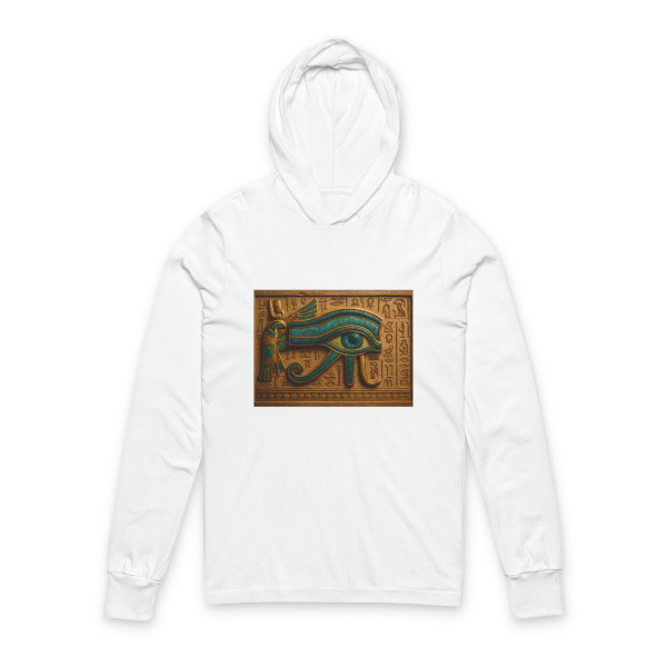Mystical Eye of Horus - Unisex Hooded Long Sleeve Tee Mystical Eye of Horus - Unisex Hooded Long Sleeve Tee