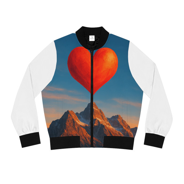 Brave Heart Rising - Women's Bomber Jacket (AOP)